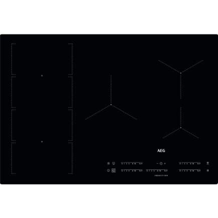 AEG IKE85471IB Induktionskochfeld FlexiBridge flächenbündig 80cm autark