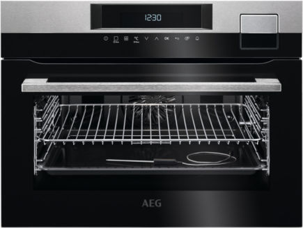 AEG KSK792220M Einbau-Kpmpaktbackofen SteamPro EEKA+