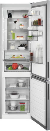 AEG RCB736D2MX Kühl-Gefrierkombination Edelstahl EEK:D