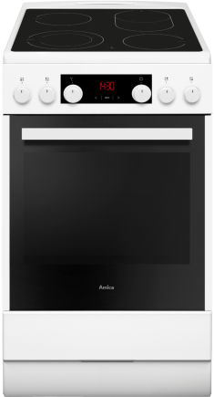 Amica SHC 904 100 W Standherd Glaskeramik weiß EEK:A