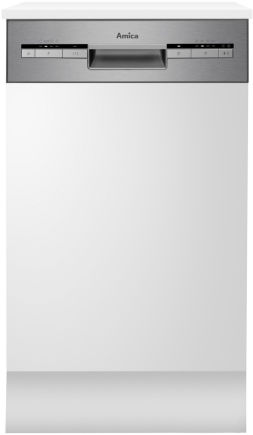 Amica EGSP 569 900 E Einbau-Geschirrspüler integrierbar Edelstahl EEK:E