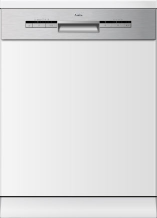 Amica EGSP 573 910-1 E Einbau-Geschirrspüler integrierbar Edelstahl EEK:E