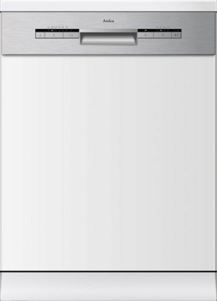 Amica EGSP 574 100 E Einbau-Geschirrspüler integrierbar Edelstahl EEK:D