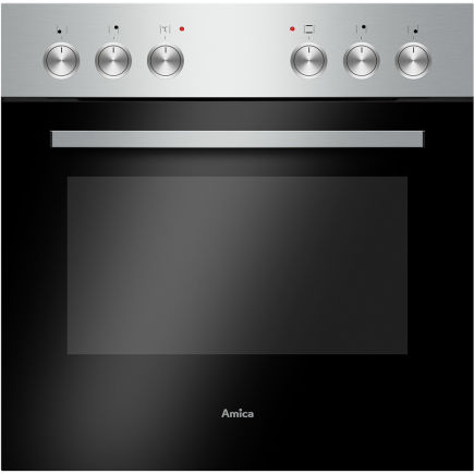 Amica EH 923 620 E Einbau-Herd Edelstahl SteamClean EEK:A