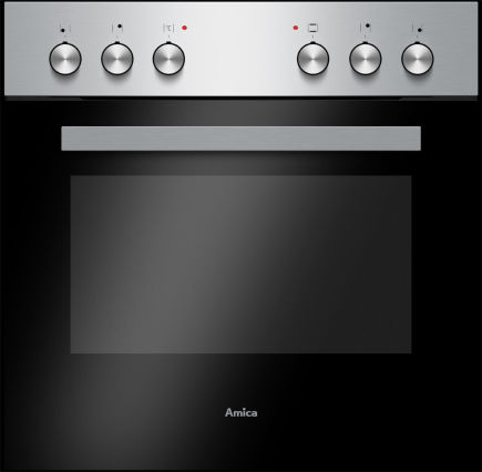 Amica EH 927 600 E Einbau-Herd Edelstahl SteamClean EEK:A