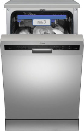Amica GSP 531 100 E Geschirrspüler silber EEK:D