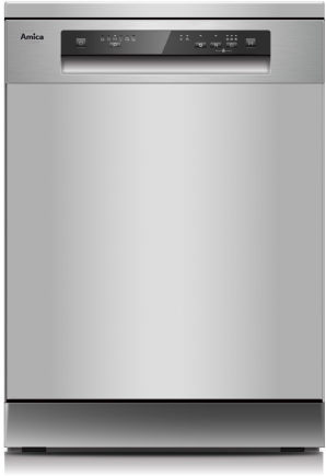 Amica GSP 543 910-1 Si Geschirrspüler silber EEK:E