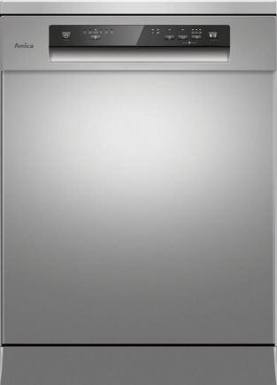Amica GSP 544 100 E Geschirrspüler silber EEK:D