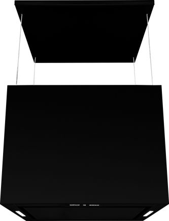 Amica IH 17411 S Inselhaube schwarz  60x42 EEK:C