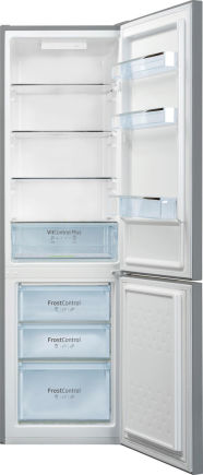 Amica KGCL 387 150 S Kühlgefrierkombination Edelstahloptik schwarz EEK:E