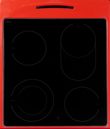 Amica SHC 11504 R Standherd Glaskeramik rot 50cm EEK:A