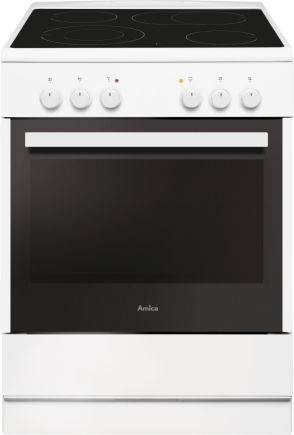 Amica SHC 914 111 W Standherd Glaskeramik weiß EEK:A