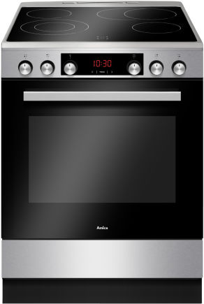 Amica SHCX 913 100 E Standherd Glaskeramik Edelstahl EEK:A