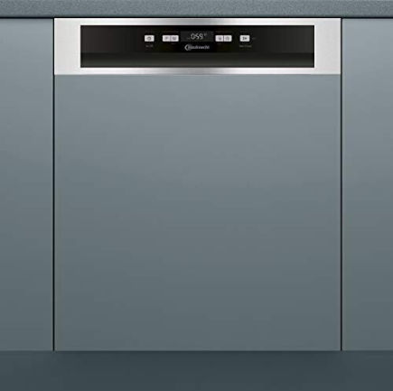 Bauknecht BBC 3T333 PF X Einbau-Geschirrspüler integrierbar Edelstahl EEK:D