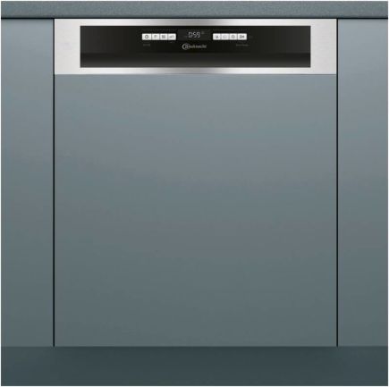 Bauknecht BBO 3O41 PLT Einbau-Geschirrspüler Edelstahloptik integrierbar EEK:C