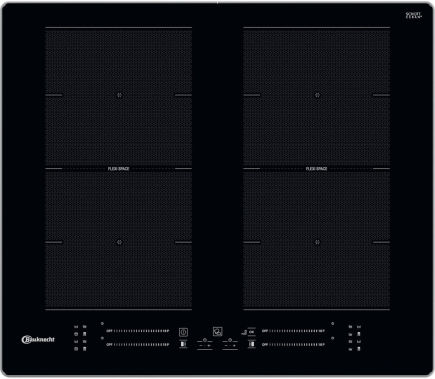 Bauknecht BS 2360F AL Induktionskochfeld FlexiSpace Edelstahl autark 60cm