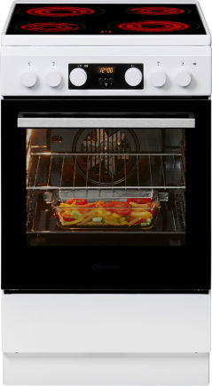 Bauknecht BS5V8CCW DE Standherd Glaskeramik EEK:A