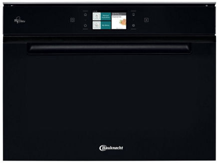 Bauknecht ECSK11 F845 Einbau-Komi-Dampfgarer schwarz EEK:A