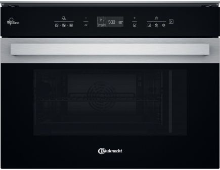 Bauknecht ECSK7 CT845 PT Einbau-Kombi-Dampfgarer schwarz EEK:A