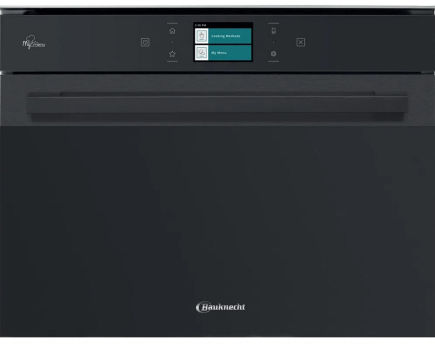 Bauknecht ECSK9 P845 BM Einbau-Kombi-Dampfgarer schwarz EEK:A
