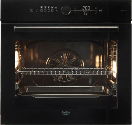Beko BBIM17400BS Einbaubackofen schwarz SteamShine EEK:A+