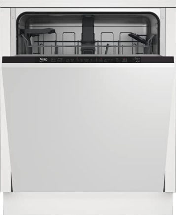 Beko BDIN16420 Einbau-Geschirrspüler vollintegrierbar EEK:E