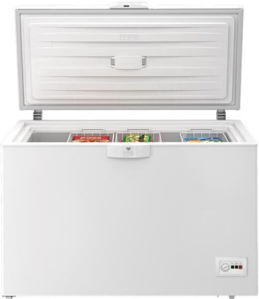 Beko HSM27050 Gefriertruhe 284L weiß EEK:D