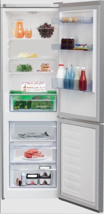 Beko RCSA366K50XBN Kühlgefrierkombi Edelstahloptik 185cm EEK:D