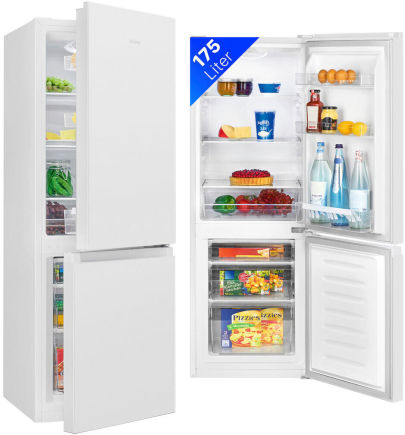 Bomann KG 7352 Kühlgefrierkombi weiß 143cm EEK:C