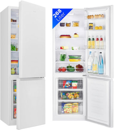 Bomann KG 7353 Kühlgefrierkombi weiß 180cm EEK:C