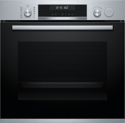 Bosch HRG5180S0 Einbau-Backofen Dampfunterstützung Edelstahl EEK:A