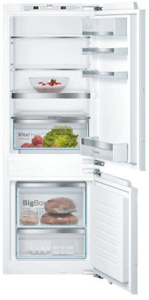 Bosch KIS77AFE0 Einbau-Kühl-Gefrierkombination weiß EEK:E