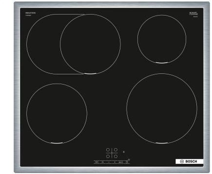Bosch PIF645BB5E Induktionskochfeld Edelstahl 60cm