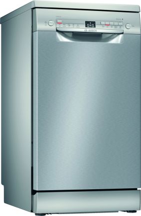Bosch SPS2HKI41E Standgeschirrspüler Silver Inox 45cm EEK:E