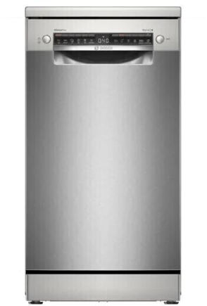 Bosch SPS4HMI49E Geschirrspüler silver inox EEK:E