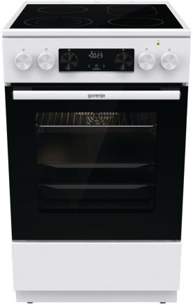 Gorenje GECS5C70WA Standherd Glaskeramik weiß EEK:A