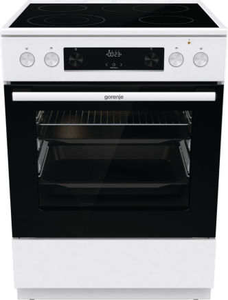 Gorenje GECS6C70WPA Standherd Glaskeramik weiß EEK:A