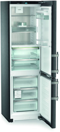 Liebherr CBNbsa 5753 Kühl-Gefrierkombination Black Steel EEK:A