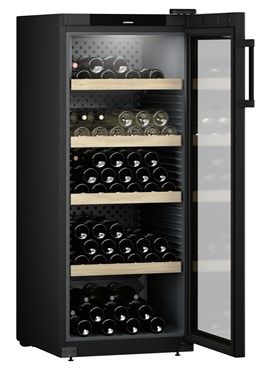 Liebherr WPbl 4601 Weinlagerschrank schwarz  EEK:F