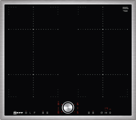 Neff T46BT73N2 Induktionskochfeld Edelstahl 60cm autark