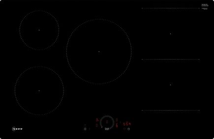Neff T58PHW1L0 Induktionskochfeld flächenbündig 80cm autark