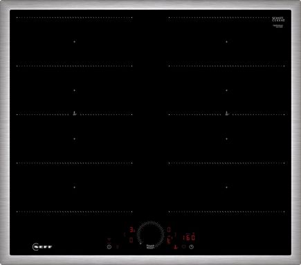 Neff T66SHX4L0 Induktionskochfeld Edelstahl 60cm autark