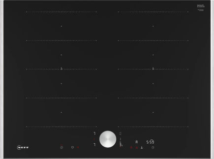 Neff T67TTX4L0 Induktionskochfeld Edelstahl 70cm autark