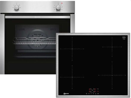 Neff XB16I Backofen-Set Induktion Edelstahl 60cm EEK:A