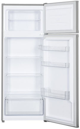 PKM GK212 SI Kühl-Gefrierkombination silber EEK:E