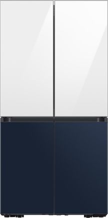 Samsung RF65A96768A Side by Side FrenchDoor Clean white & navy EEK:E