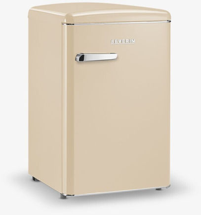 Severin RKS 8833 Retro Kühlschrank creme EEK:D