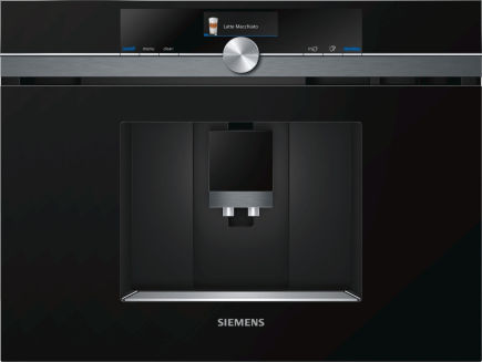 Siemens CT836LEB6 Einbau-Kaffeevollautomat schwarz