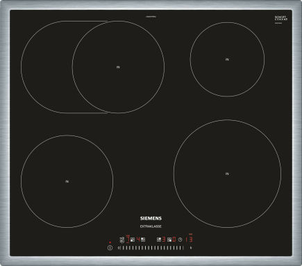 Siemens EH645FFB1M Induktionskochfeld Edelstahl 60cm autark 