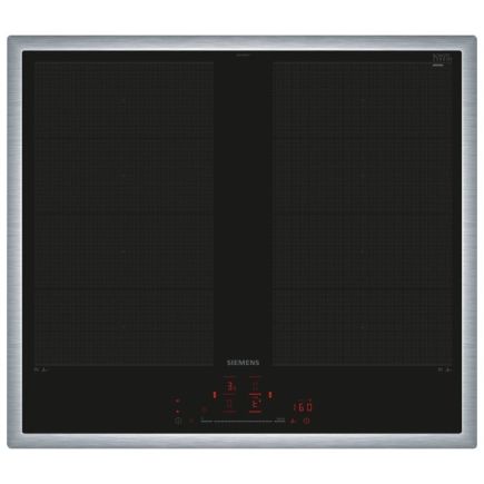 Siemens EX645HXC1E Induktionskochfeld Edelstahl autark 60cm